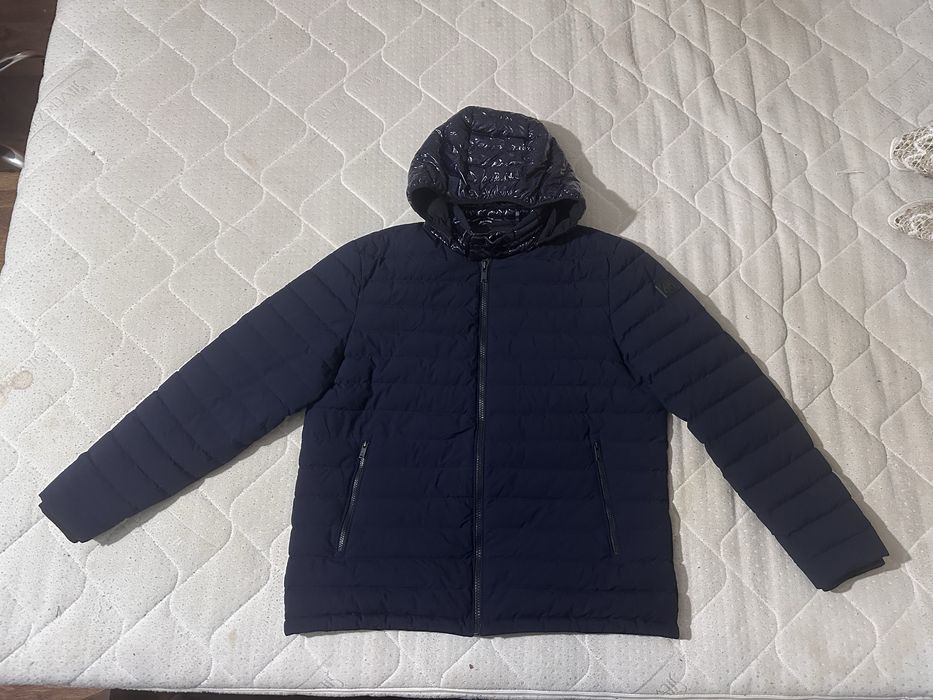 Moose Knuckles Rock 2 Navy Blue Down Jacket