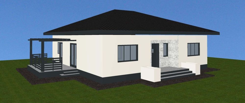 Casa de vanzare Iasi,Dumesti,asfalt,canalizare,134 mp construiti,