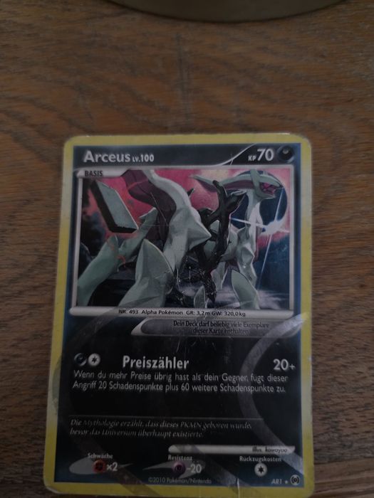 Carte pokemon arceus versiunea germana