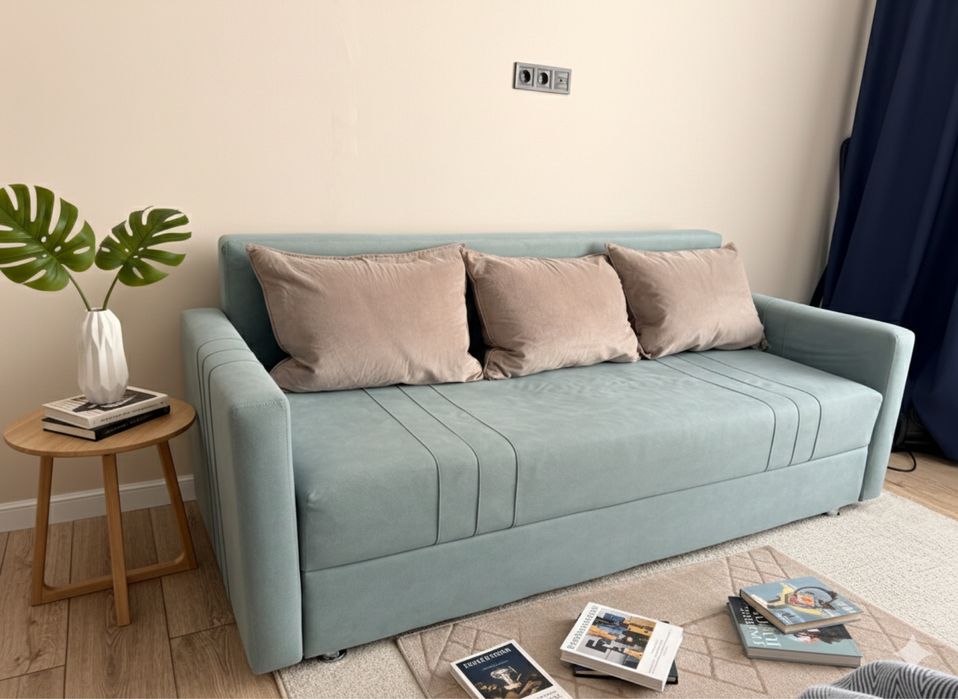 Диван не раскладной.