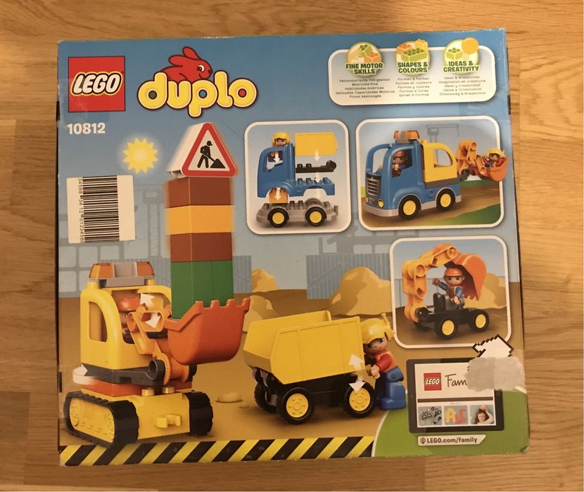 LEGO DUPLO - Camion si excavator pe senile 10812
