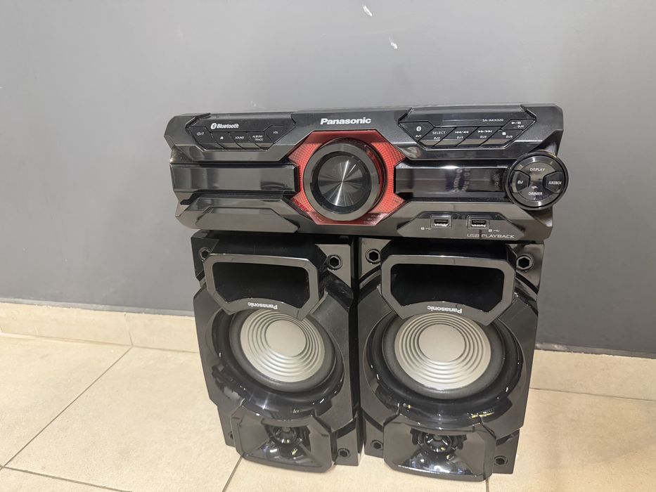 Sistem audio Panasonic cu Bluetooth