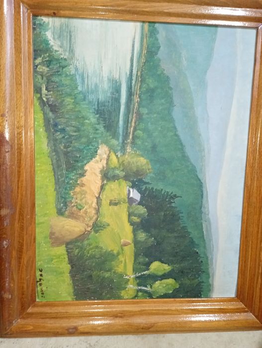 Tablouri pictate manual