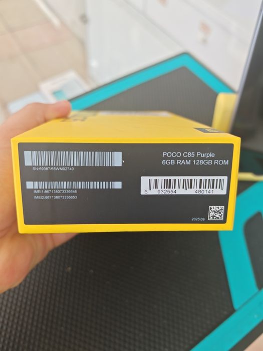 Poco C85, 6/128 GB, Nou, Garanție