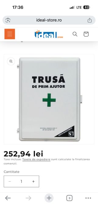 Trusa de prim ajutor