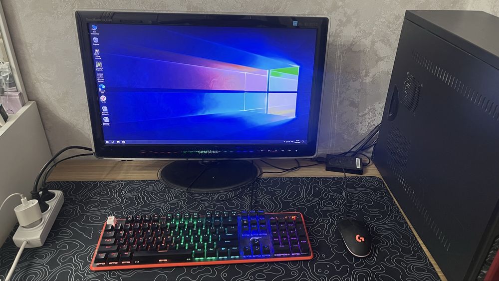 Игравой компьютер полный комплект
