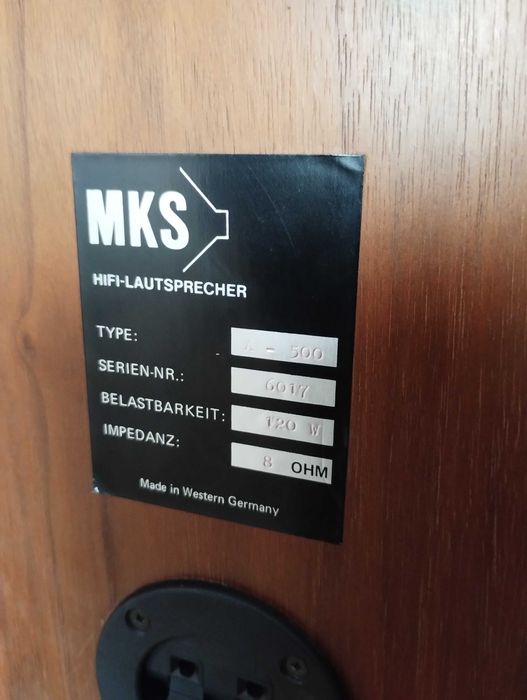 Boxe MKS A-500 foarte rare