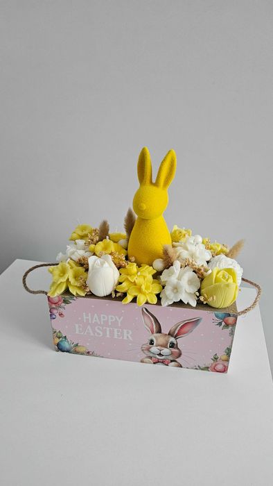 Букет от соеви свещи