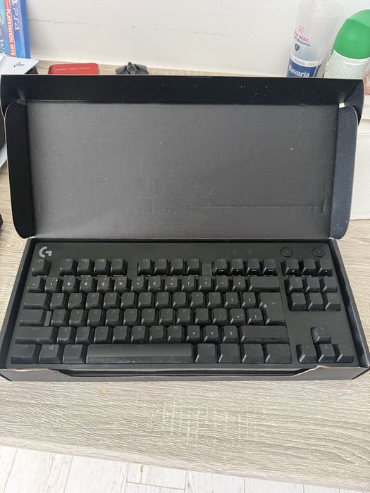 Tastatura Logitech G Pro RGB lighting GX blue switch black