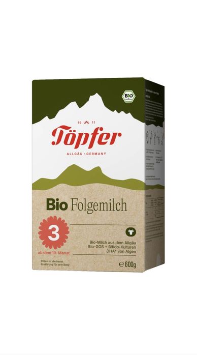 Lapte praf TOPFER BiO 3