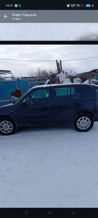 Продам на разборку машину гольф 3