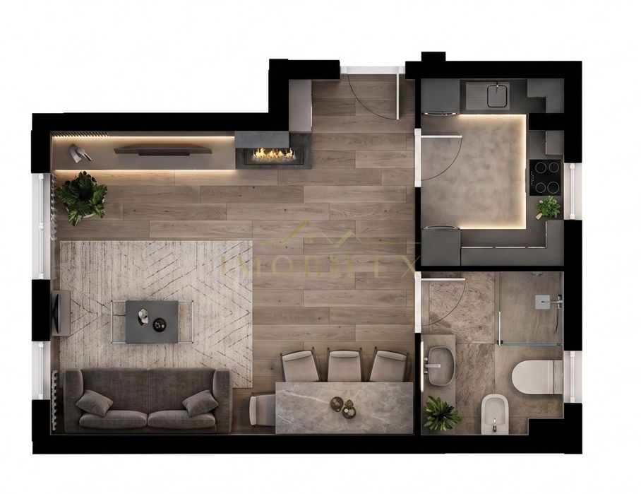 Apartament 1 camera, zona Cetatii