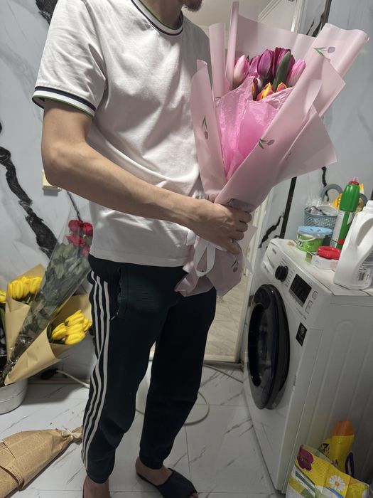 Букет из тюльпанов