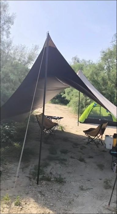 Палатка навес тент кемпинг туризм chodir. Vinyl Oxford