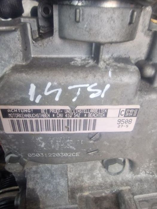 Cutie viteza manuala 4×4 mxb vw tiguan motor 1,4 tsi ,cavd