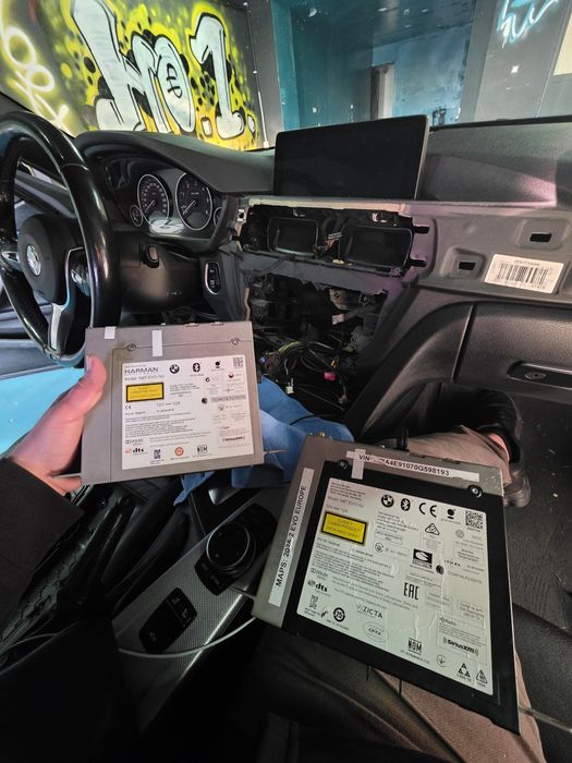 Faruri Laser Retrofit BMW Carplay Fullscreen BMW | Android Auto BMW