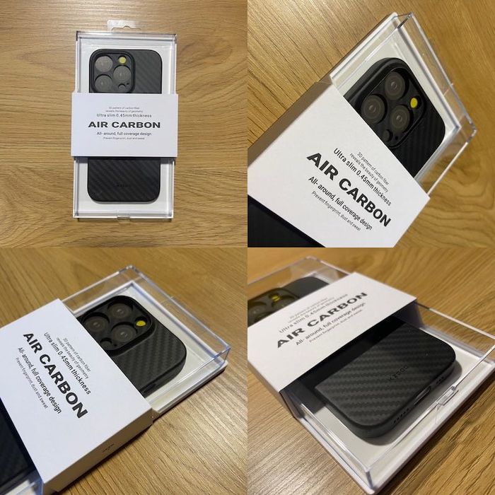 Ултра тънък карбонов кейс iPhone 16 16 Pro 16 Pro Max 16 Plus 15 Pro