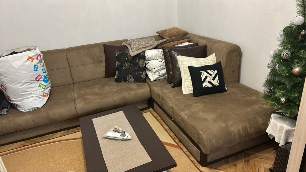 Диван холов 2,05/3,05м беж