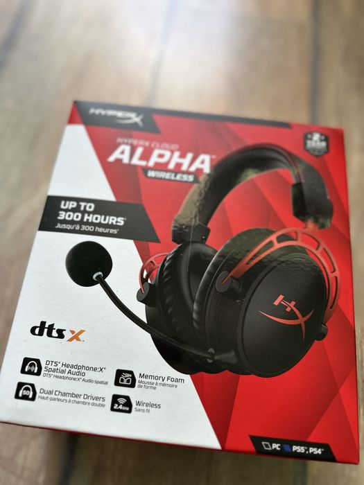 Слушалки - HyperX Cloud Alpha Wireless