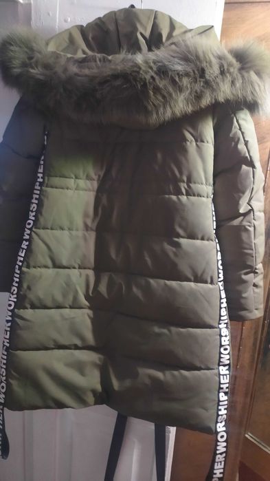 Куртка пуховик для девочки. Зима