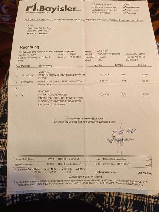 Газова уредба комплект PRINS за автомобили директно впръскване/течна ф