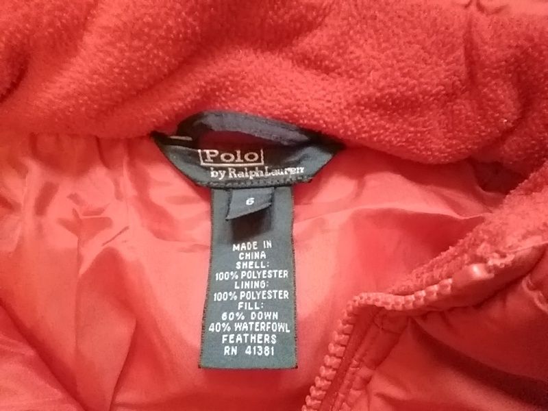 Geaca de iarna Ralph Lauren 6 ani