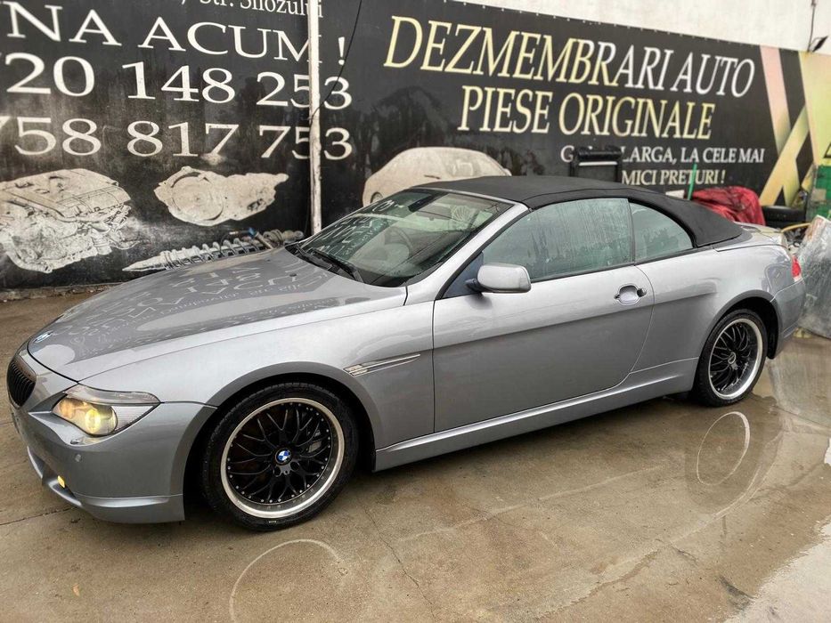 dezmembrez bmw e64 3.0i N52/far bmw e63 e64/capota bmw e63 e64