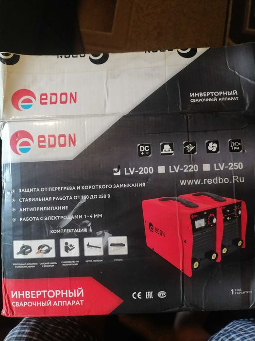 Edon сварочный инвертор LV-200 (MMA)