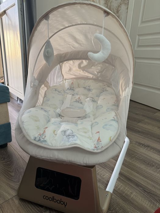 Электрокачель-шезлонг новый