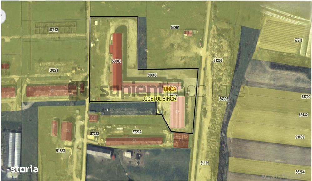 Proprietate industrială  Platformă logistică de vânzare în Tinca