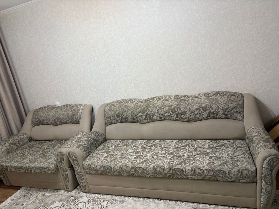 Продаю диван и кресло