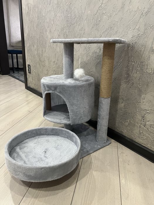 Домик с когтеточкой