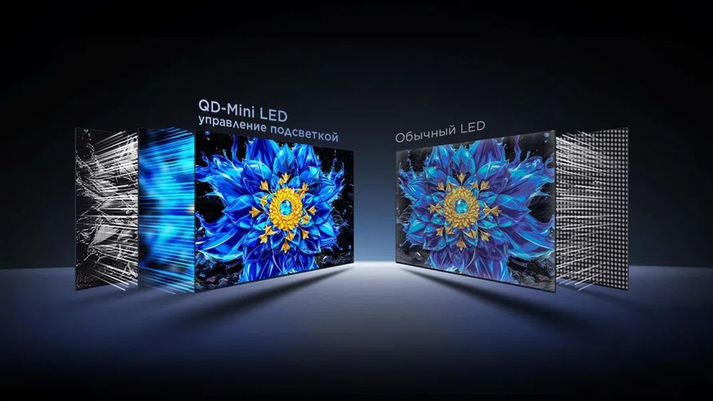 TCL 75C6K 75" QD-Mini LED 4K Google TV