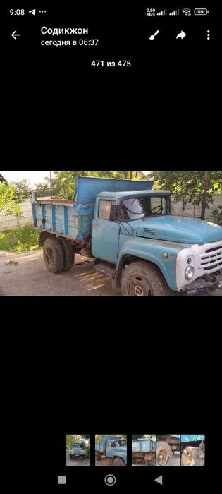 Автомобиль Зил 130 самосвал коротиш