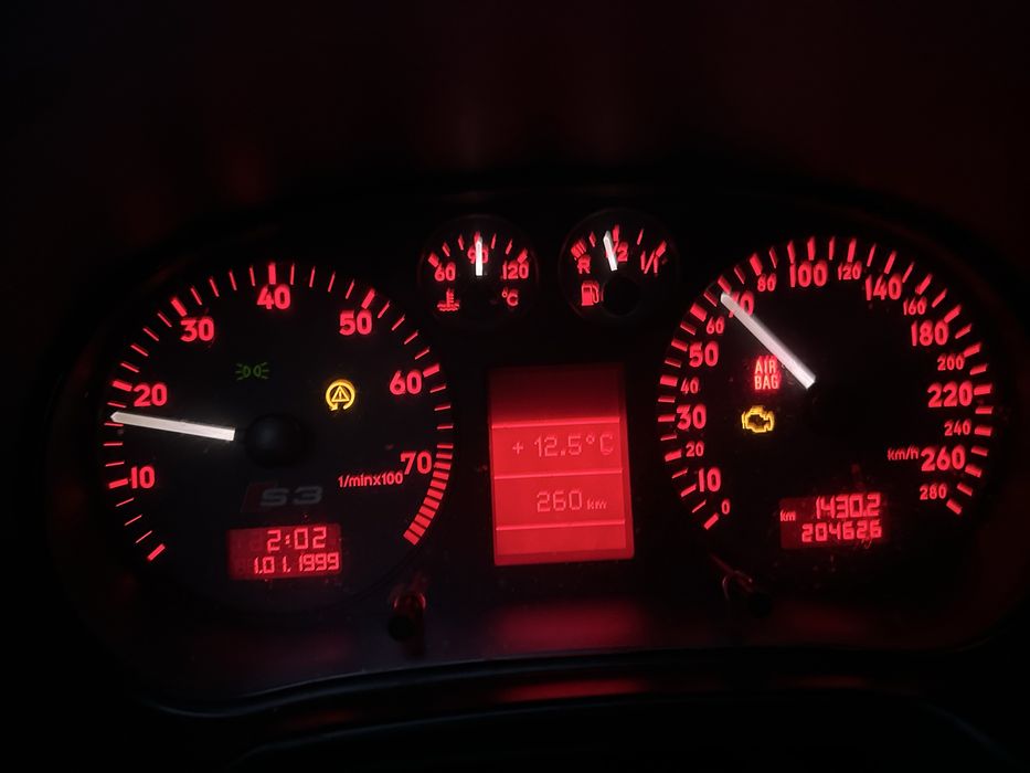Километраж ауди с3 audi s3 8l перфектен