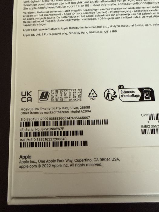 Iphone 14 Pro MAX 256