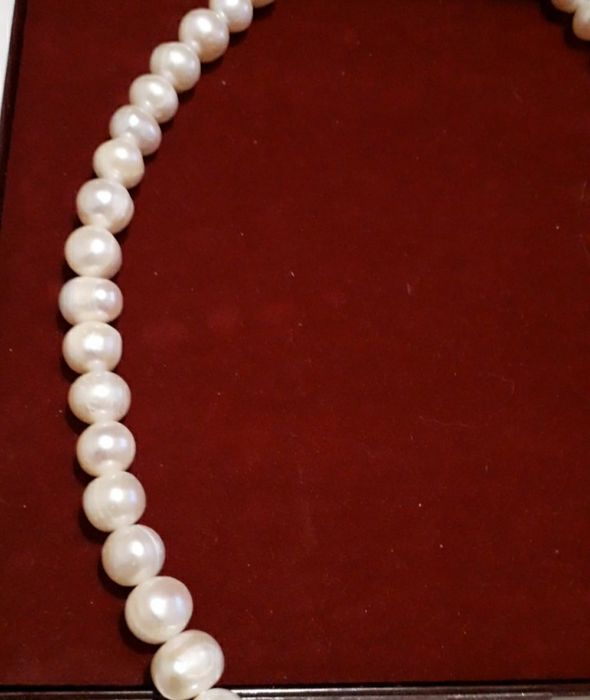 Новые бусы из жемчуга.