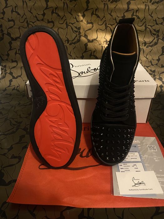 Adidasi Christian Louboutin High. Lubutani Lobotani