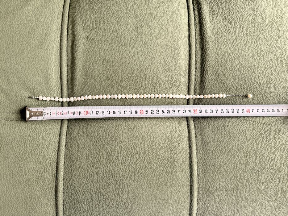 Перлено колие чокър 36см