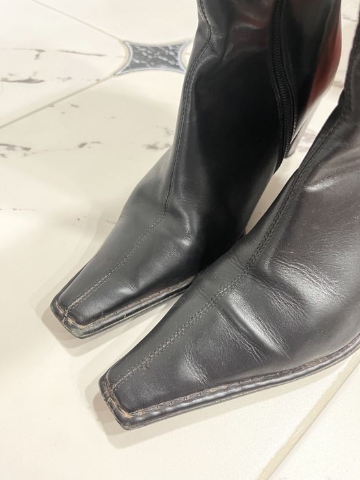 Продам кожаные осенние сапоги