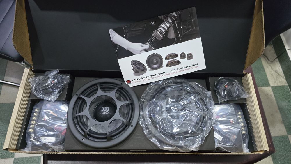 Morel Virtus 602  rsm140w 2х компонентная топовая акустика
