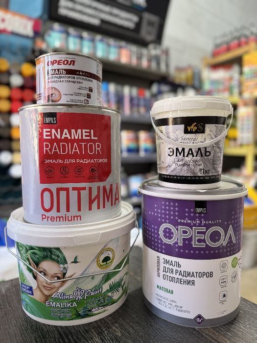 Краска эмаль без запаха