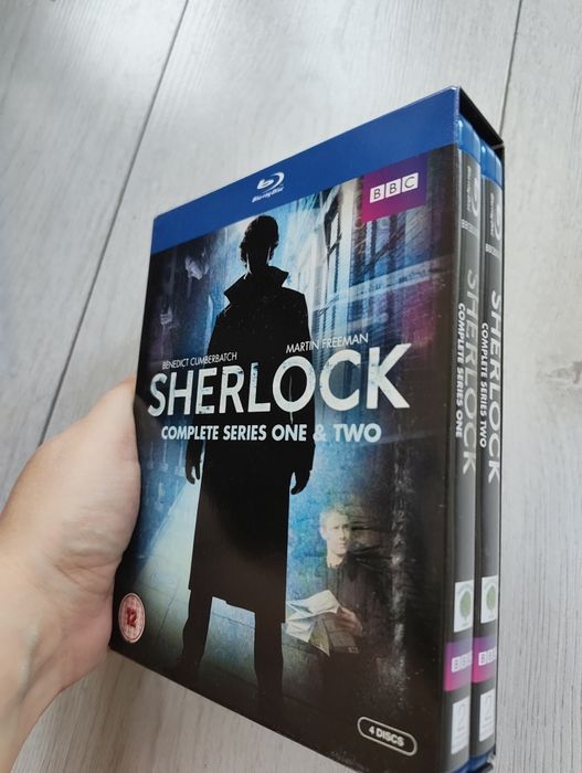 Sherlock Holmes BBC 1-3 сезон blu ray