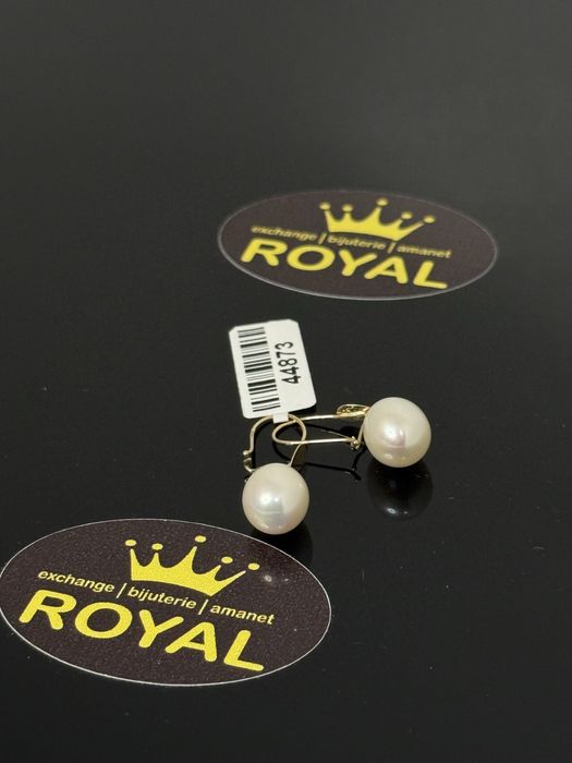 Bijuteria ROYAL : Cercei AUR 14K NOU / 2.82 GR