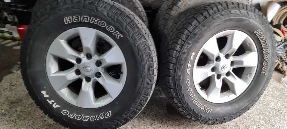 Джанти с гуми Toyota Land Cruiser  17/265/70R17