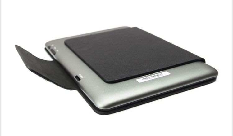 Husa flip imitatie piele pt tablete 8" cu magnet