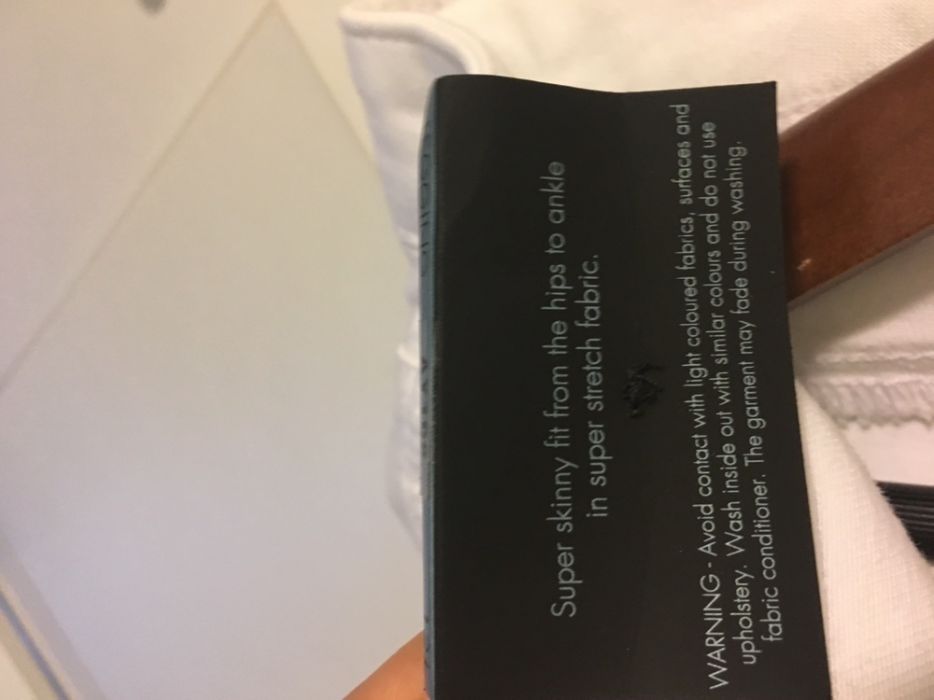 Нови дамски бели дънки Next