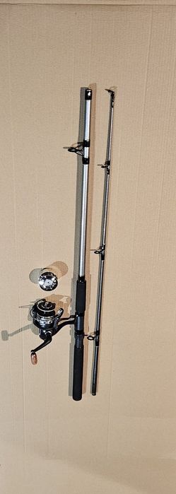 Нова!Въдици 1.80м.150-300гр акция.С макара стоп лагер.От две части