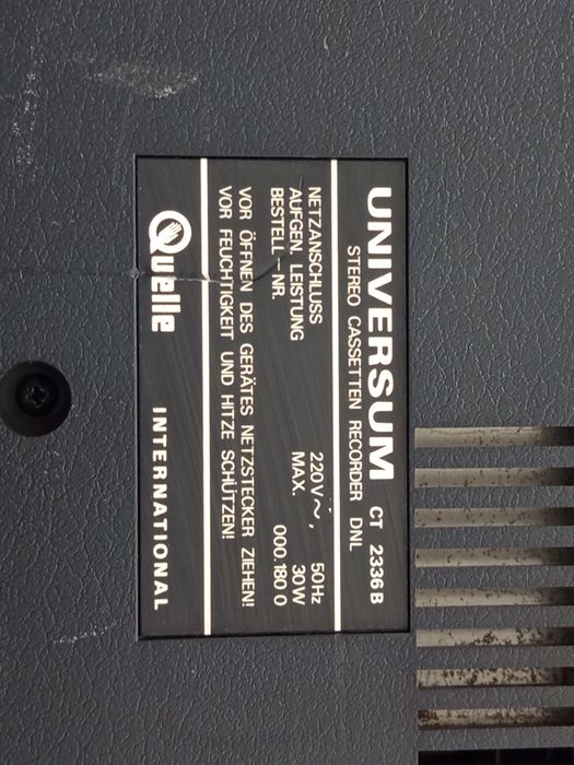 Дек "Universum"CT 2336