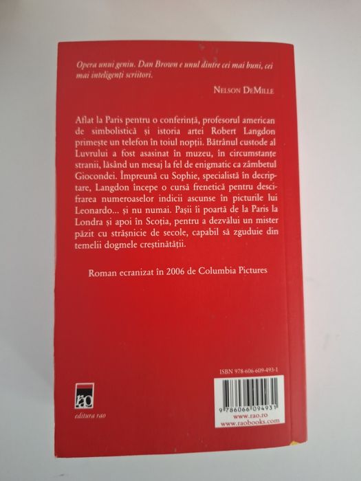 Codul lui DaVinci, de Dan Brown